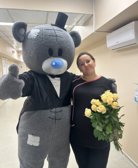 В Перинатальном центре прошли поздравительные мероприятия, приуроченные ко Дню Матери.